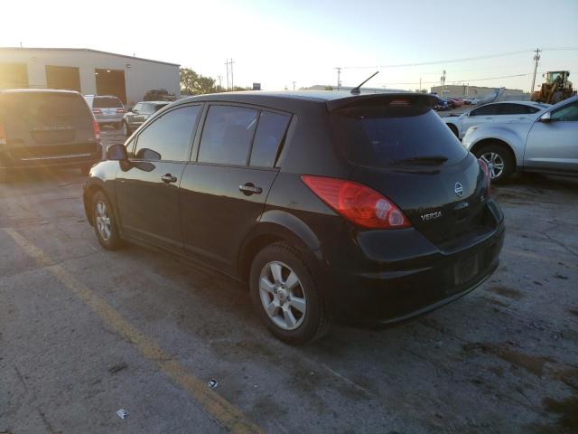 3N1BC13E49L421669 - 2009 NISSAN VERSA S BLACK photo 3