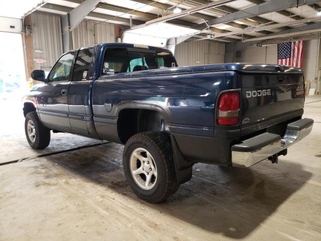 3B7HF13Y21G813541 - 2001 DODGE RAM 1500 BLUE photo 3