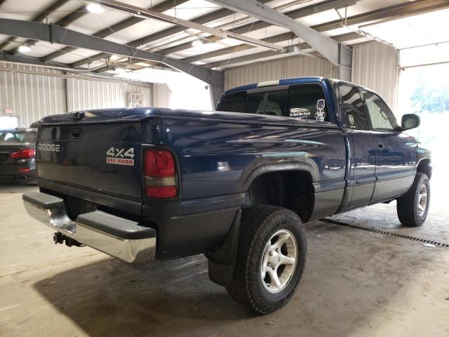 3B7HF13Y21G813541 - 2001 DODGE RAM 1500 BLUE photo 4