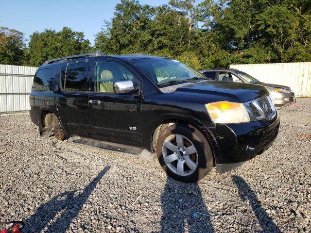 5N1BA08D68N614087 - 2008 NISSAN ARMADA SE BLACK photo 1