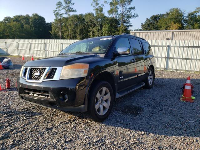 5N1BA08D68N614087 - 2008 NISSAN ARMADA SE BLACK photo 2