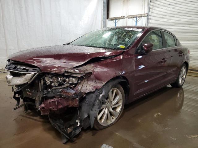 19UDE2F33GA022211 - 2016 ACURA ILX BASE W MAROON photo 2