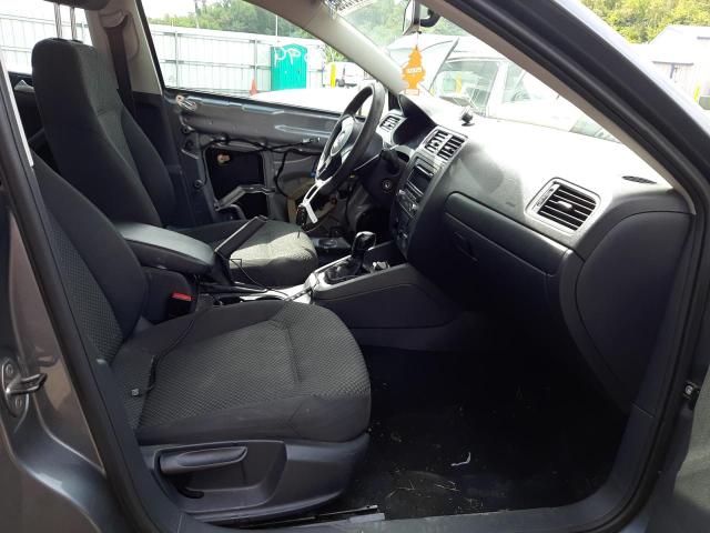 3VW2K7AJ6EM252047 - 2014 VOLKSWAGEN JETTA BASE 灰色 照片 5