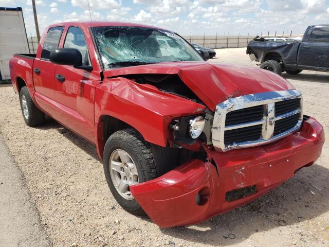 1D7HW48P07S148681 - 2007 DODGE DAKOTA QUA RED photo 1