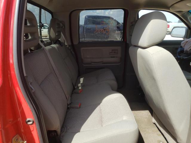 1D7HW48P07S148681 - 2007 DODGE DAKOTA QUA RED photo 6