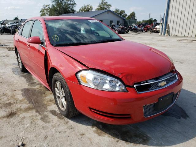 2G1WF5E30D1262063 - 2013 CHEVROLET IMPALA RED photo 1