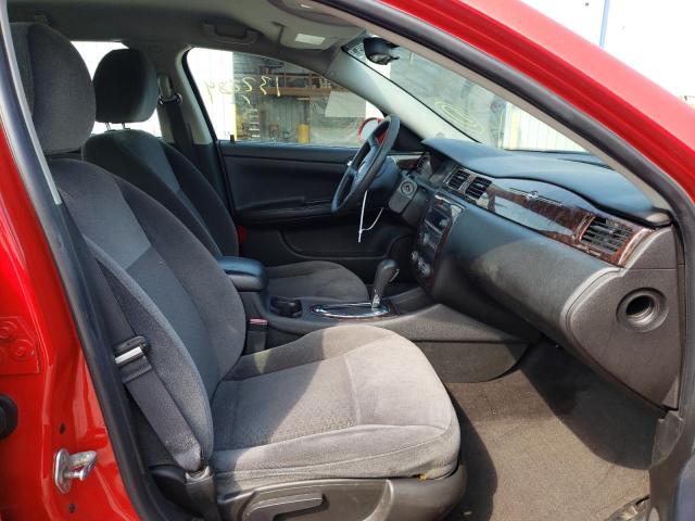 2G1WF5E30D1262063 - 2013 CHEVROLET IMPALA RED photo 5