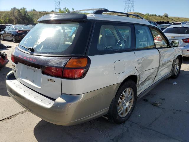 4S3BH806817675012 - 2001 SUBARU LEGACY OUT WHITE photo 4