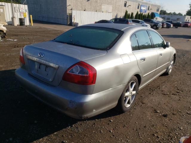 JNKBF01AX2M007644 - 2002 INFINITI Q45 SILVER photo 4