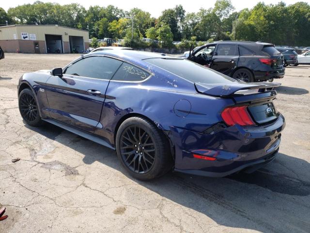 1FA6P8CFXJ5101688 - 2018 FORD MUSTANG GT BLUE photo 3
