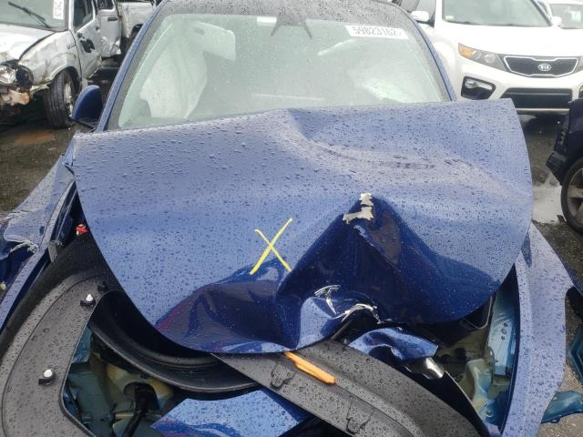 5YJYGDEE0MF083818 - 2021 TESLA MODEL Y أزرق صورة 7
