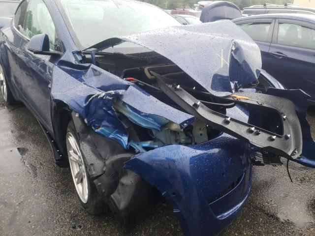 5YJYGDEE0MF083818 - 2021 TESLA MODEL Y أزرق صورة 9