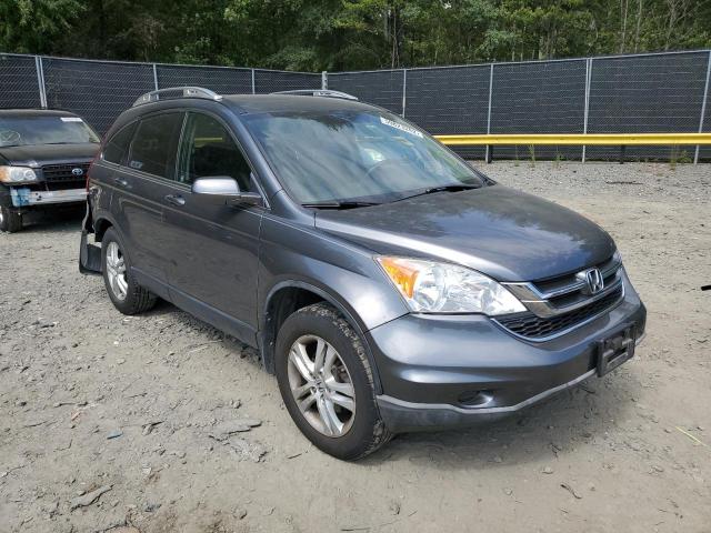 JHLRE4H75AC015906 - 2010 HONDA CR-V EXL GRAY photo 1