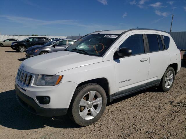 1J4NF1FB6BD248150 - 2011 JEEP COMPASS SP WHITE photo 2