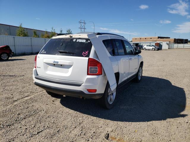 1J4NF1FB6BD248150 - 2011 JEEP COMPASS SP WHITE photo 4