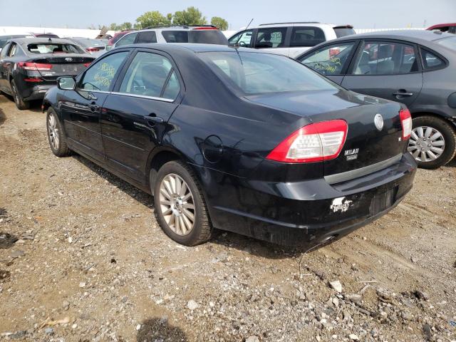 3MEHM08159R627356 - 2009 MERCURY MILAN PREM BLACK photo 3