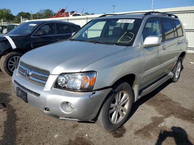 JTEEW21A460018335 - 2006 TOYOTA HIGHLANDER SILVER photo 2