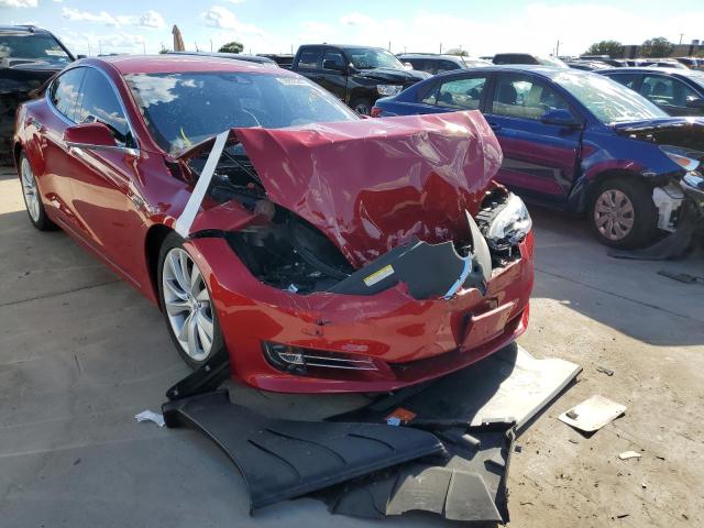 5YJSA1E18GF148681 - 2016 TESLA MODEL S Կարմիր լուսանկար 1