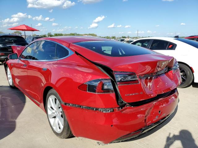 5YJSA1E18GF148681 - 2016 TESLA MODEL S Կարմիր լուսանկար 3