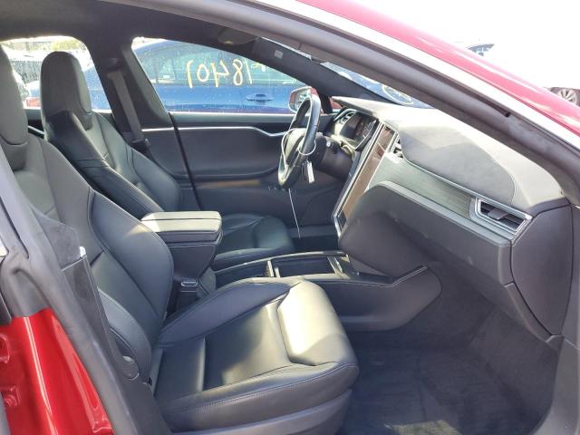 5YJSA1E18GF148681 - 2016 TESLA MODEL S Կարմիր լուսանկար 5