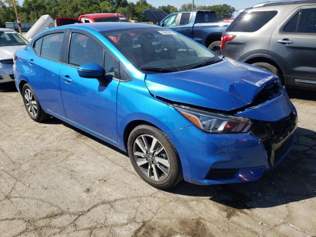 3N1CN8EV9ML847662 - 2021 NISSAN VERSA SV BLUE photo 1