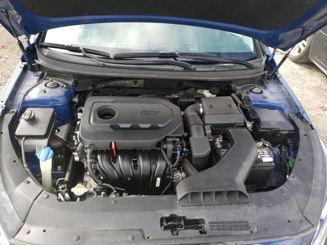 5NPE34AFXKH740085 - 2019 HYUNDAI SONATA LIM BLUE photo 7