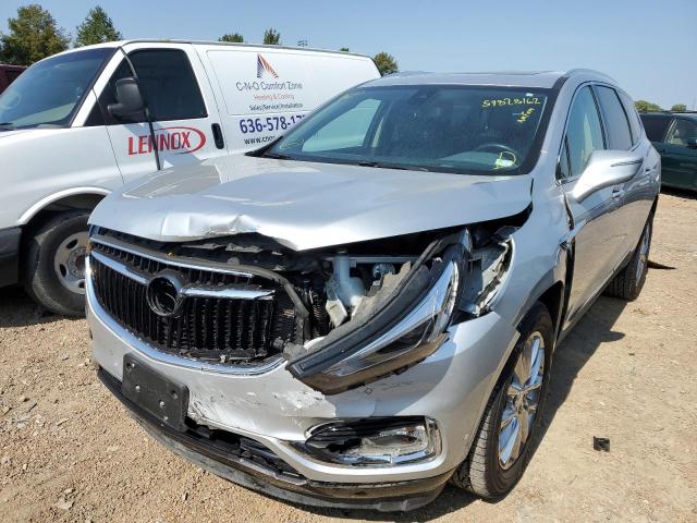 5GAEVBKW9JJ205818 - 2018 BUICK ENCLAVE PR SILVER photo 2