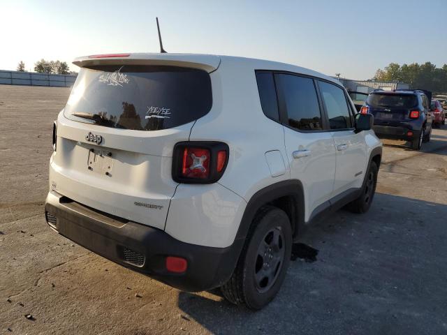 ZACCJAAB3HPF80009 - 2017 JEEP RENEGADE S WHITE photo 4