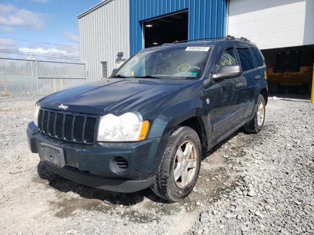 1J4HR48N35C560000 - 2005 JEEP GRAND CHER GREEN photo 2