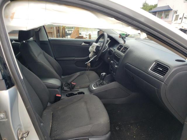 3VW2K7AJ9EM250678 - 2014 VOLKSWAGEN JETTA BASE SILVER photo 5