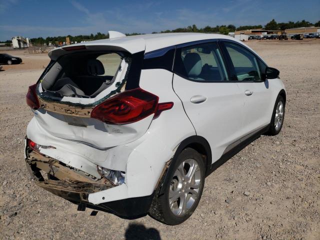 1G1FY6S07L4108141 - 2020 CHEVROLET BOLT EV LT WHITE photo 4