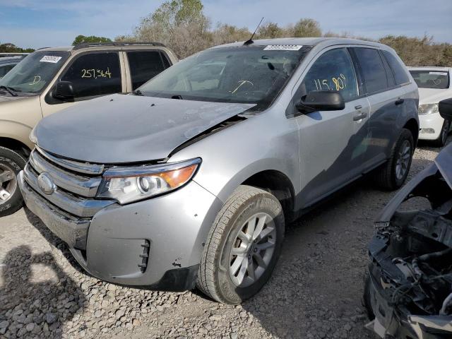 2FMDK3GC8DBE11286 - 2013 FORD EDGE SE GRAY photo 2