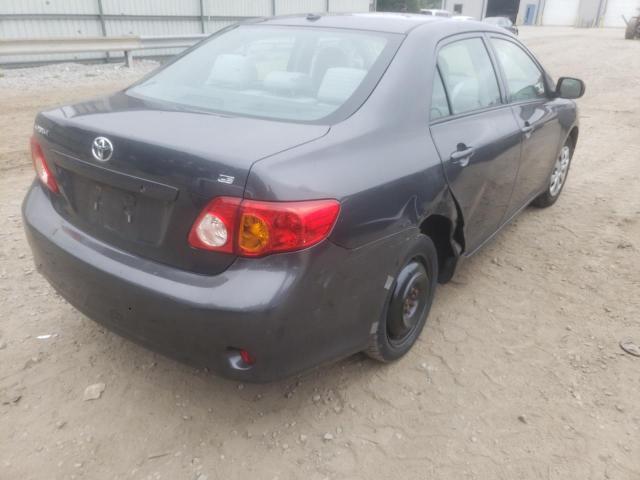 2T1BU40E29C124841 - 2009 TOYOTA COROLLA BASE  photo 4