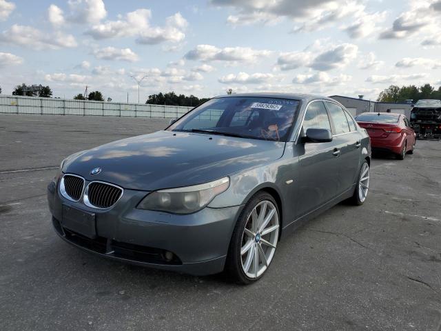 WBANF33597B999386 - 2007 BMW 525 XI GRAY photo 2