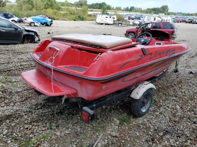 L1W01893F696 - 1996 MIRA BOAT W/TRL RED photo 4