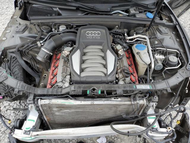 WAUVVAFR1BA010596 - 2011 AUDI S5 PRESTIG BLACK photo 7