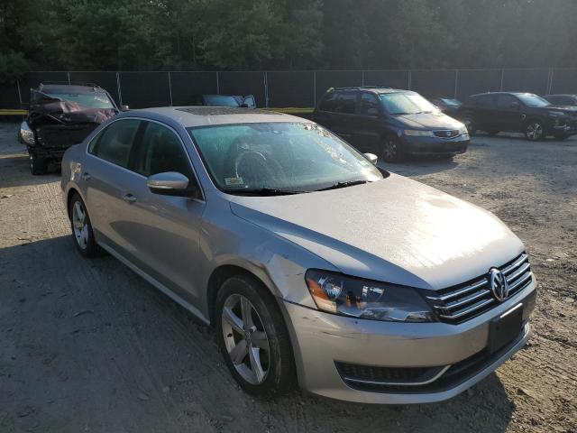 1VWBP7A36DC052725 - 2013 VOLKSWAGEN PASSAT SE SILVER photo 1