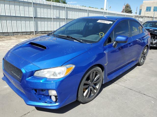 JF1VA1E62H9810300 - 2017 SUBARU WRX PREMIU BLUE photo 2