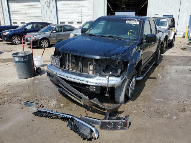 1GCHSDFE6C8111908 - 2012 CHEVROLET COLORADO L BLACK photo 2