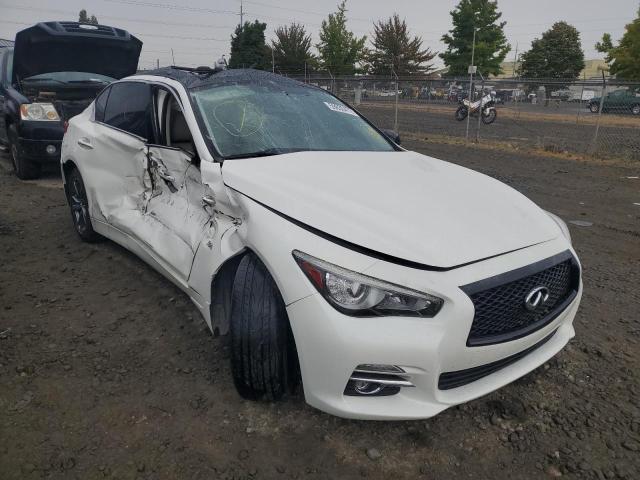 JN1EV7AR3HM840522 - 2017 INFINITI Q50 PREMIU WHITE photo 1