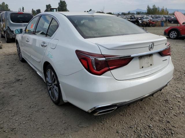 JH4KC1F51JC000127 - 2018 ACURA RLX TECH WHITE photo 3