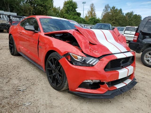 1FA6P8CF9F5425349 - 2015 FORD MUSTANG GT RED photo 1