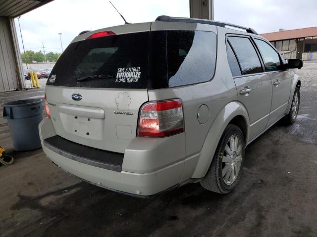 1FMDK03W48GA29057 - 2008 FORD TAURUS X L WHITE photo 4