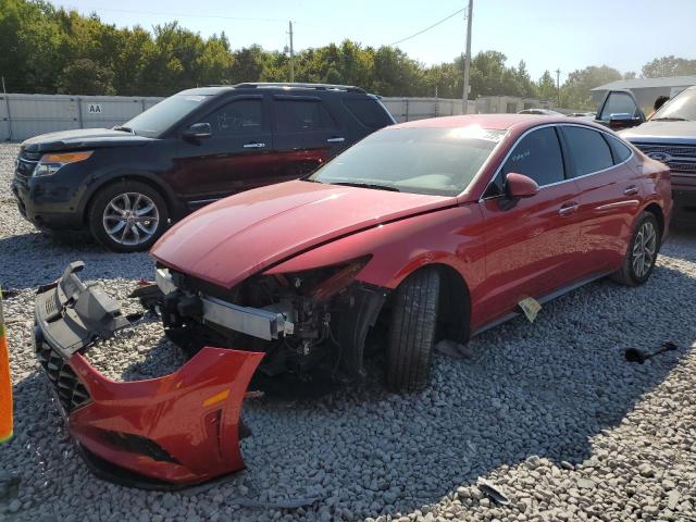 5NPEF4JA8LH054091 - 2020 HYUNDAI SONATA SEL RED photo 2