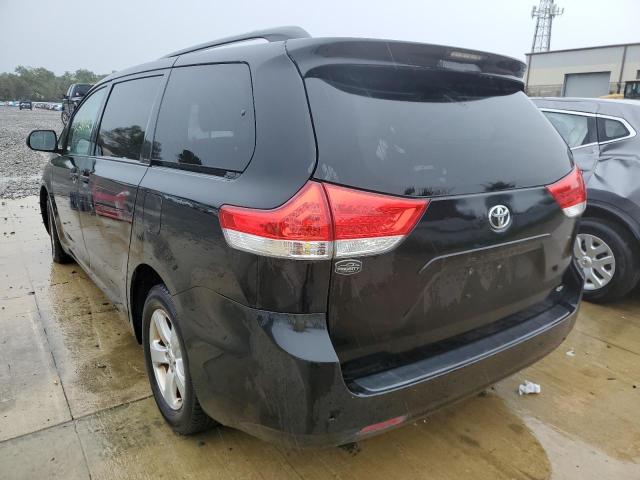 5TDKK3DC0DS333276 - 2013 TOYOTA SIENNA LE BLACK photo 3