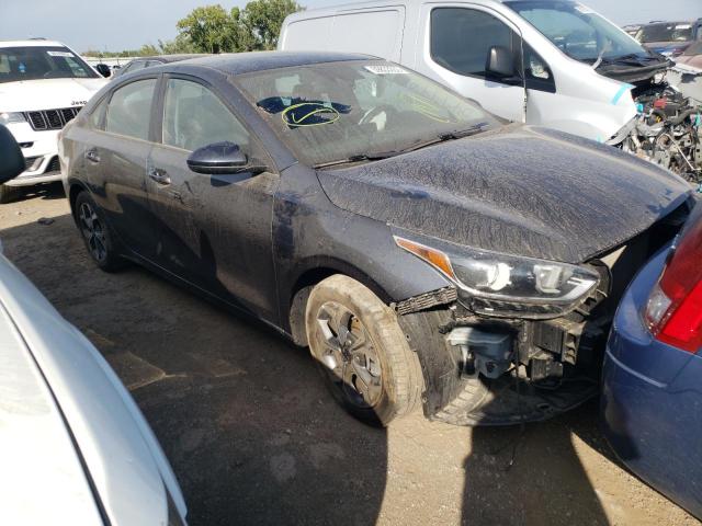 3KPF24AD9KE108690 - 2019 KIA FORTE FE GRAY photo 1