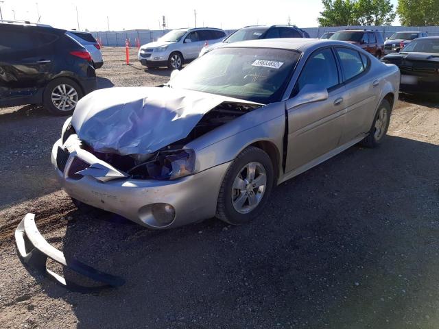 2G2WP552581154379 - 2008 PONTIAC GRAND PRIX ვერცხლისფერი ფოტო 2