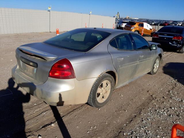 2G2WP552581154379 - 2008 PONTIAC GRAND PRIX ვერცხლისფერი ფოტო 4
