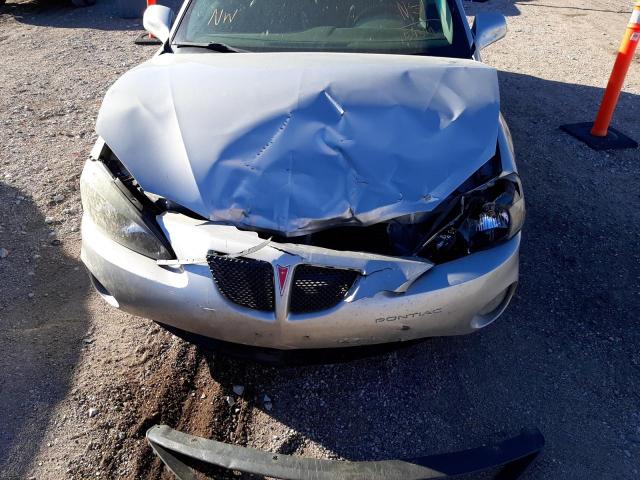 2G2WP552581154379 - 2008 PONTIAC GRAND PRIX ვერცხლისფერი ფოტო 9