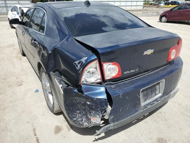 1G1ZC5E08CF312050 - 2012 CHEVROLET MALIBU 1LT BLUE photo 9